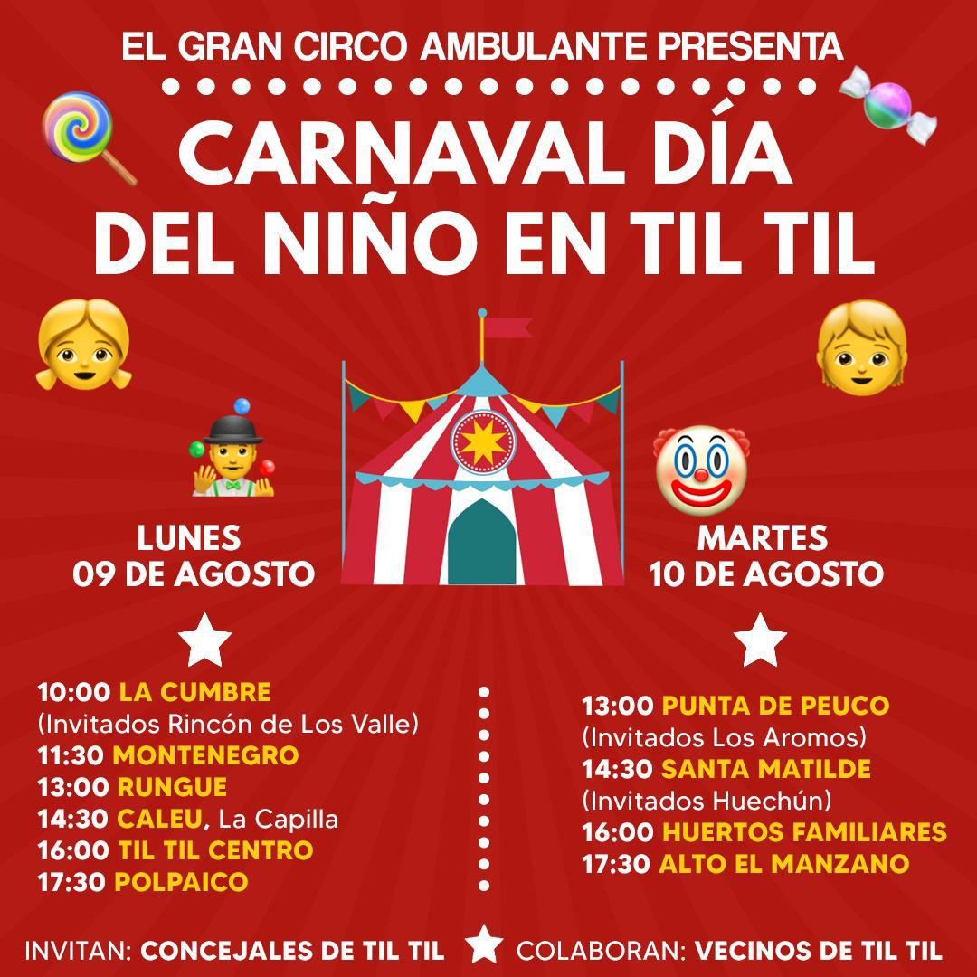 Carnaval día del niño