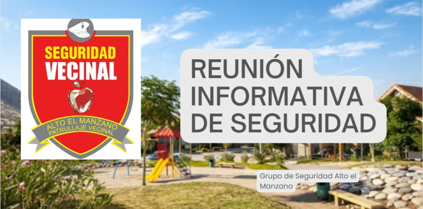 Reunión Informativa de Seguridad